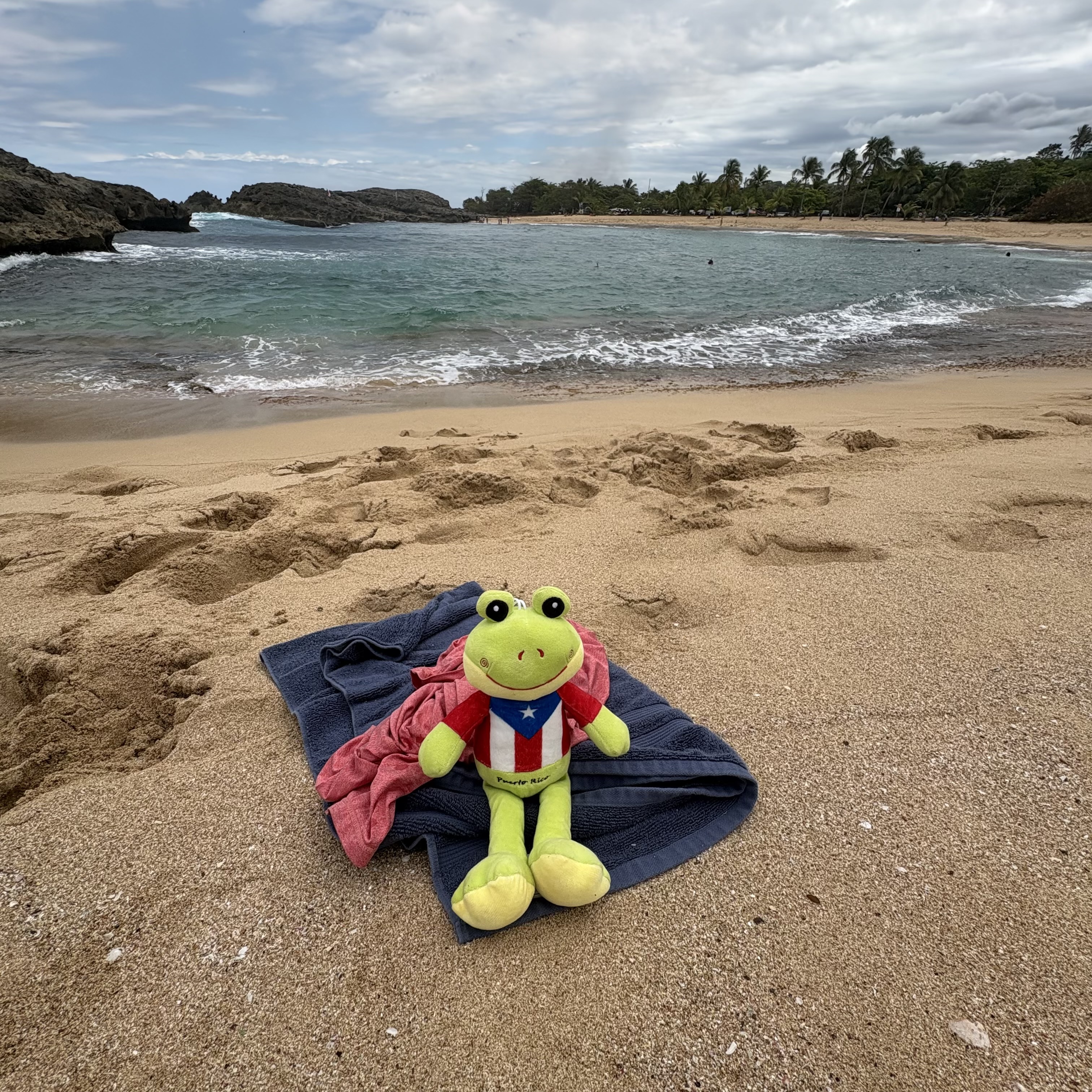 Beautiful beach near Vega Baja Puerto Rico